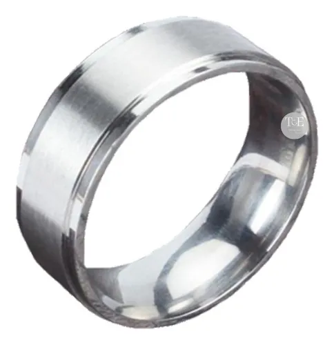 Anillo Estilo Alianza Línea Excellence Hombre Mujer Joyería