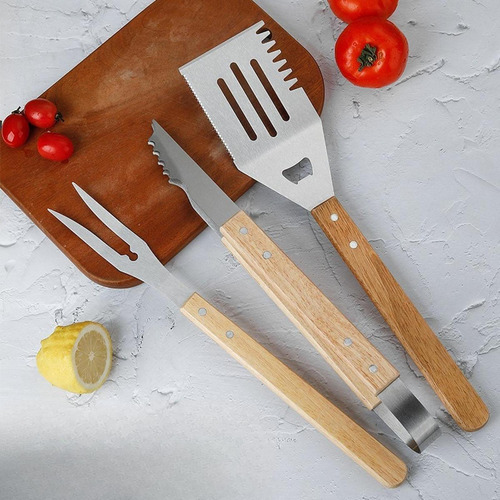 Aparelhos Para Churrasco Em Aço Inoxidável Com Cabo De
