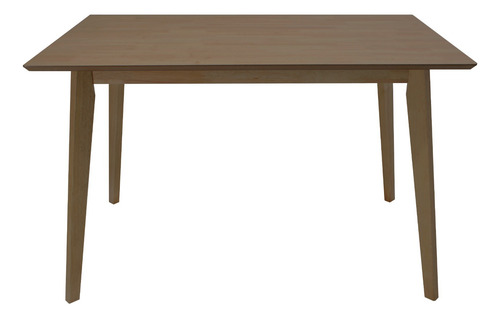 Mesa De Comedor 120x70 Madeira Chapa Nogal