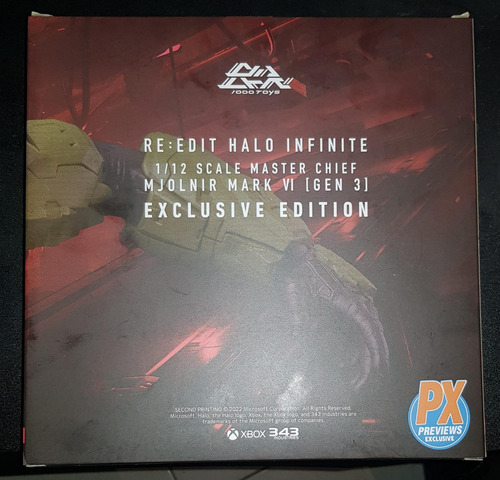1000 Toys Halo Infinite Master Chief Mjolnir Mkvi Gen 3 1:12