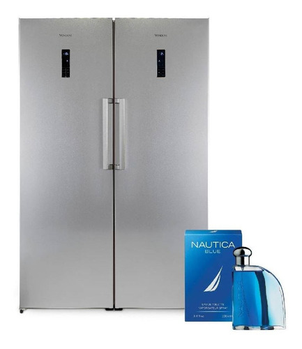 Combo Vondom Heladera 360l+freezer 267l+fragancia Masculina
