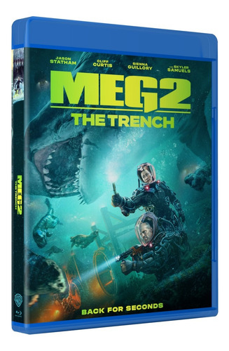 Meg 2 : The Trench (2023) Megalodon 2 - Bluray