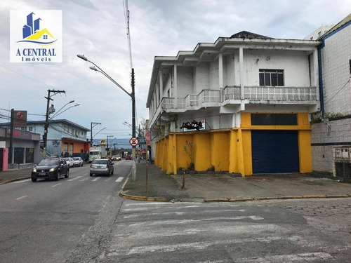 Imagem 2 de 16 de Salão Para Alugar, 376 M² Por R$ 12.000/mês - Centro - Itanhaém/sp - Sl0004