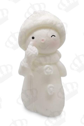 Forma De Silicone Boneco De Neve Brincalhão Ib-657