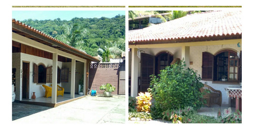 Casa Mobiliada Em Antonina Com Piscina E Área Verde