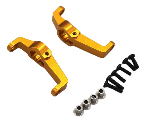 2 Uds C Hub Upgrade Caster Block Piezas De Metal Amarillo