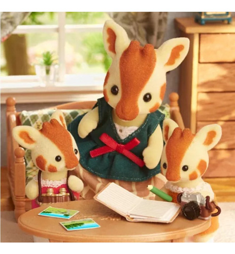 Ph Sylvanian Families Familia Jirafa Ternurines Calico