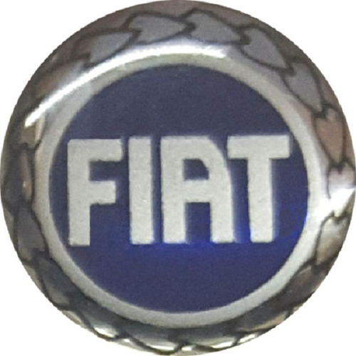 Adesivo Resinado Fiat Chave Canivete - 10 Emblemas