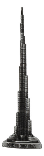 Miniatura De Aleación Gris De La Torre Burj Khalifa, Modelo