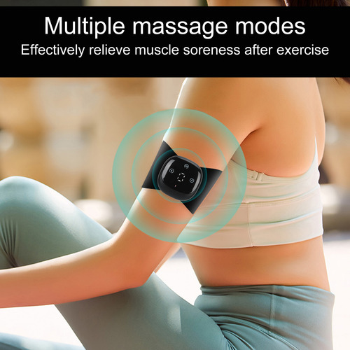 Mini Masajeador De Cuello Ems, Parche De Masaje Cervical