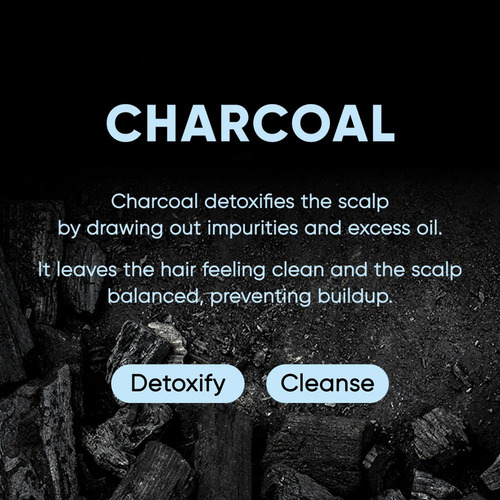 Barra De Champú Mars Made Charcoal 2.0 Hidratante 120 G