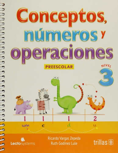 Conceptos Números Y Operaciones 3 Preescolar Trillas