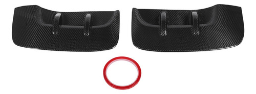 1 Par De Fundas De Ventilación Laterales De Fibra De Carbono