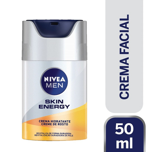 Crema Nivea Men Skin Energy Q10 50ml Tipo de piel Todo tipo de piel