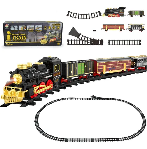 comprar Nuevo Tren De Vapor Eléctrico Eléctrico Con Sonido Y Luz,