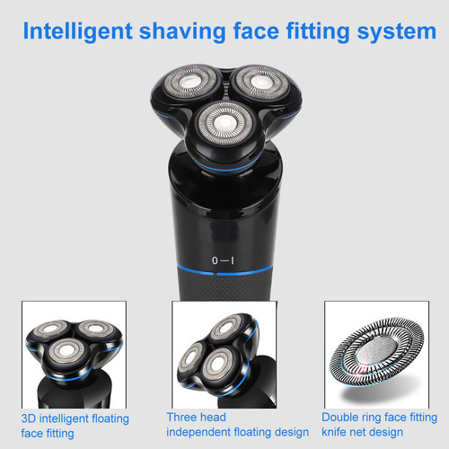 Cortador Eléctrico Multifuncional Para Barba Y Nariz Shaver