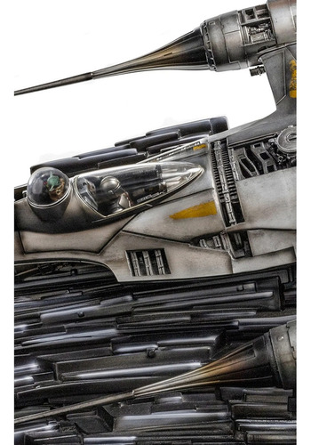 Estátua Mando's N-1 Starfighter Star Wars Demi Scale 1/20 Iron Studios