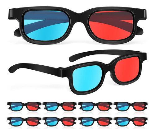 Para Óculos 3d Estéreo Para Assistir Filmes E Jogos 10pcs