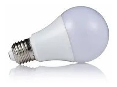 8 Lámparas Bulbo Led 12w E27 Fría Cálida Ecoguard O Similar