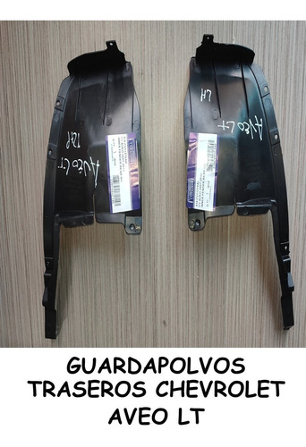  (ap-025) Guardapolvo-guardabarro Trasero Chevrolet Aveo Lt