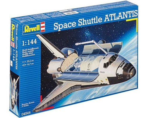 Imagen 1 de 4 de Space Shuttle Atlantis 1/144 Revell 4544