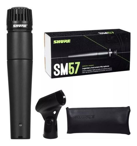 Microfone Shure Sm Sm57-lc Legendary Instrument #