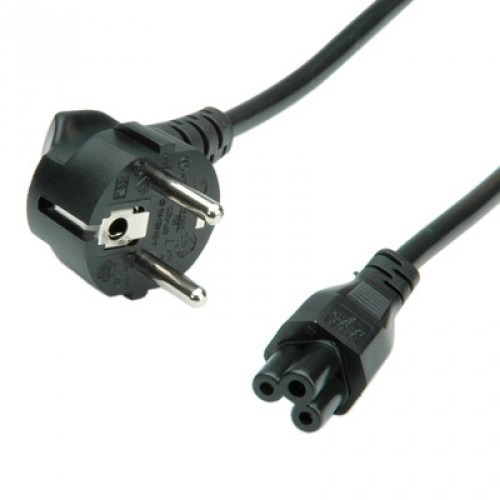 Cable De Poder Para Cargador Notebook Pc Shuko Tipo Mickey