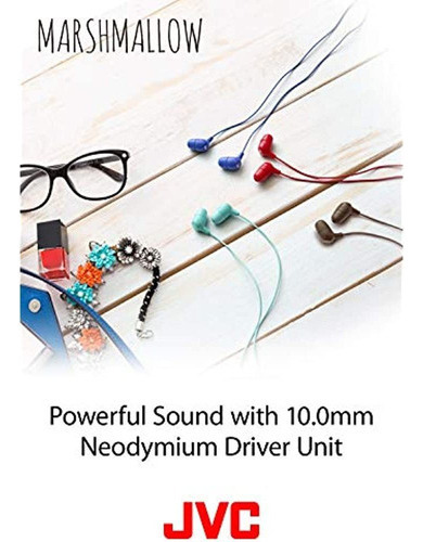 Jvc Memory Foam Earbud Marshmallow Memory Foam Earbud Con Color Black