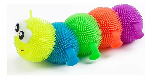 Fidget Toys Centopéia Luz Brilha Colorida Flofys Antistress