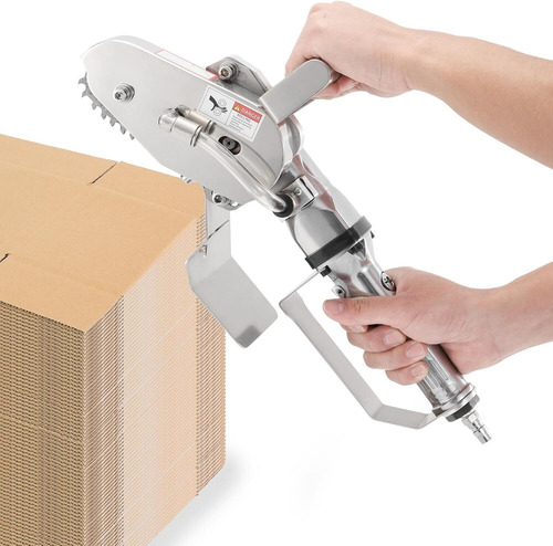 Máquina Neumática For Cortar Bordes De Cartón, Doble Cadena