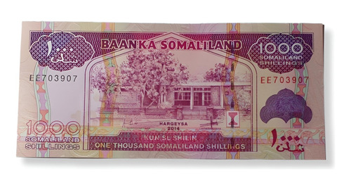 Billete De Somaliland Sin Sircular 