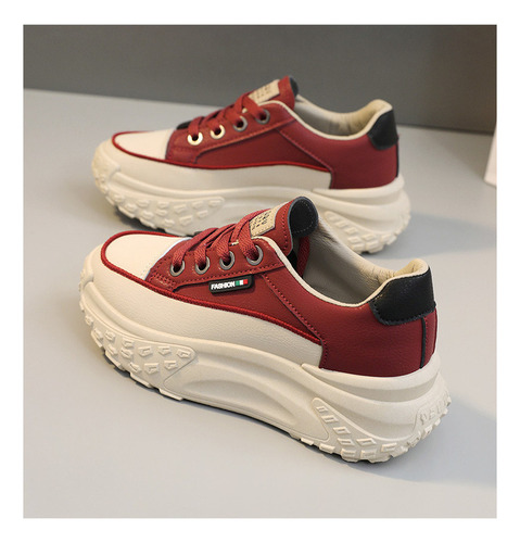 Zapatillas Mujer Transpirable Suela Gruesa Casual Moda