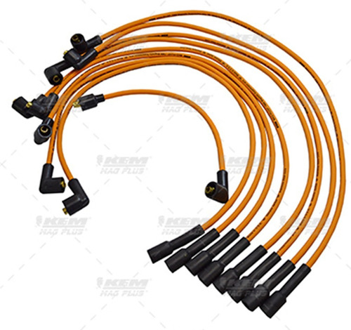 Cables Bujias Ford 302,  Mustang Carburado Silicon 