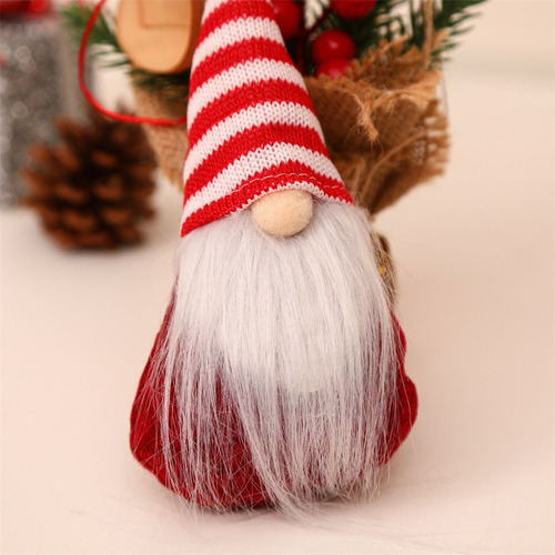 Colgante De Gnomo Navideño 6 Piezas Adornos De Gnomos