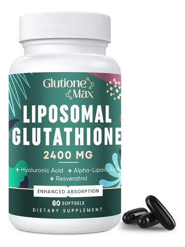 Glutatión Liposomal De 2400 Mg