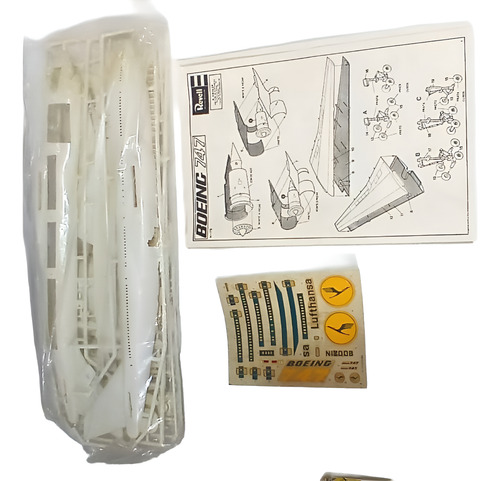 Boeing 747 Revell (a.kikoler) Brasil Ano 1976 - Decal Varig