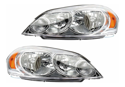 Mayasaf Headlight Assembly For Chevy 2006-13 Impala/2014-16 