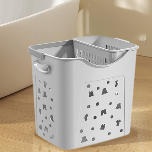 Cesta De Plástico Para Ropa Sucia, Baño, Dormitorio