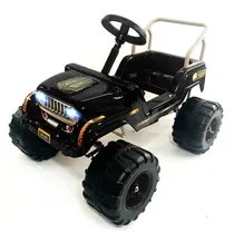 Comprar Karting A Pedal Infantil Jeep Carrocería Pvc Con Luces 