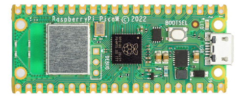Tecneu Raspberry Pi Pico W Rp2040 Wifi Y Bluetooth Incorporado IoT