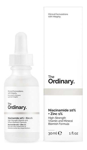 Niacinamida 10% + Zinc 1% - The Ordinary