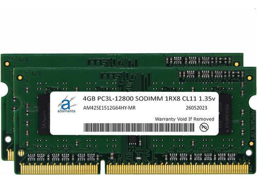 Memoria 8gb 2x 4g Para Apple Ddr3l 1600 Mhz Sodimm Para iMac