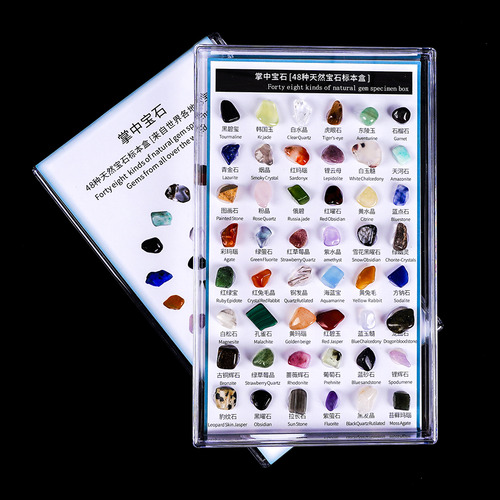 48 Piezas De Piedras Preciosas Minerales Naturales Piedras