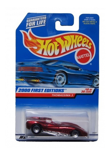 Hot Wheels 2000 First Editions #10 Of 36 Cars - Thomassima 3