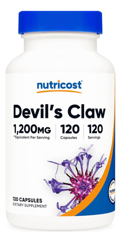 Garra Del Diablo Devils Claw Americano Puro Sin Gluten