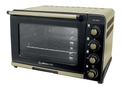 Horno De Mesa Eléctrico Ultracomb Uc-54cl 54l Champagne 220v