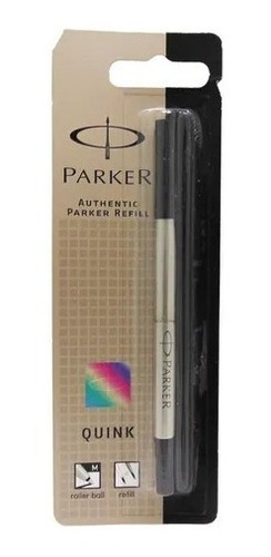 Repuesto Boligrafos Parker Rollerball Refill Negro
