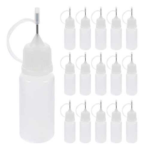 16 Botellas Exprimibles Con Punta De Aguja De Precisión, Rec