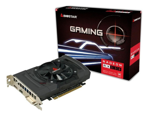 Tarjeta De Video Gamer Biostar Rx550 4gb Ddr5 4096 X 2160