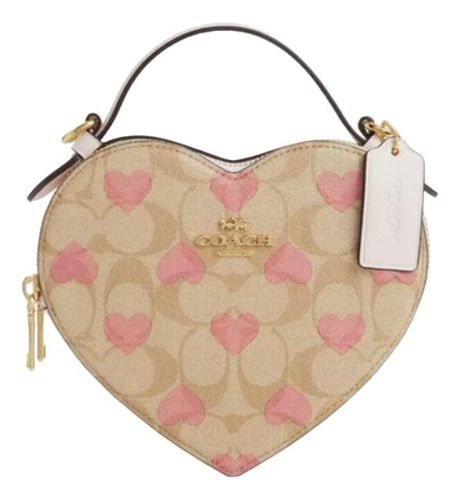 Coach Bolsa Corazon Para Mujer Crossbody Heart Original 